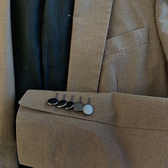 Mauro Grifoni mens Brown Blazer - Picture 6 of 7